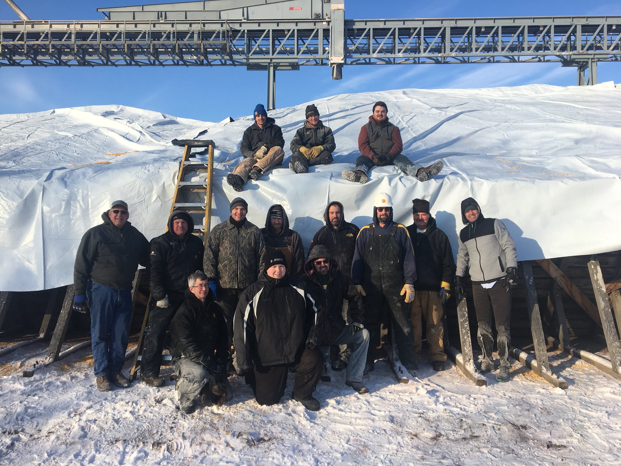 The Arthur Companies on Twitter "Shout out to the great team who tarped our arthur corn bunker