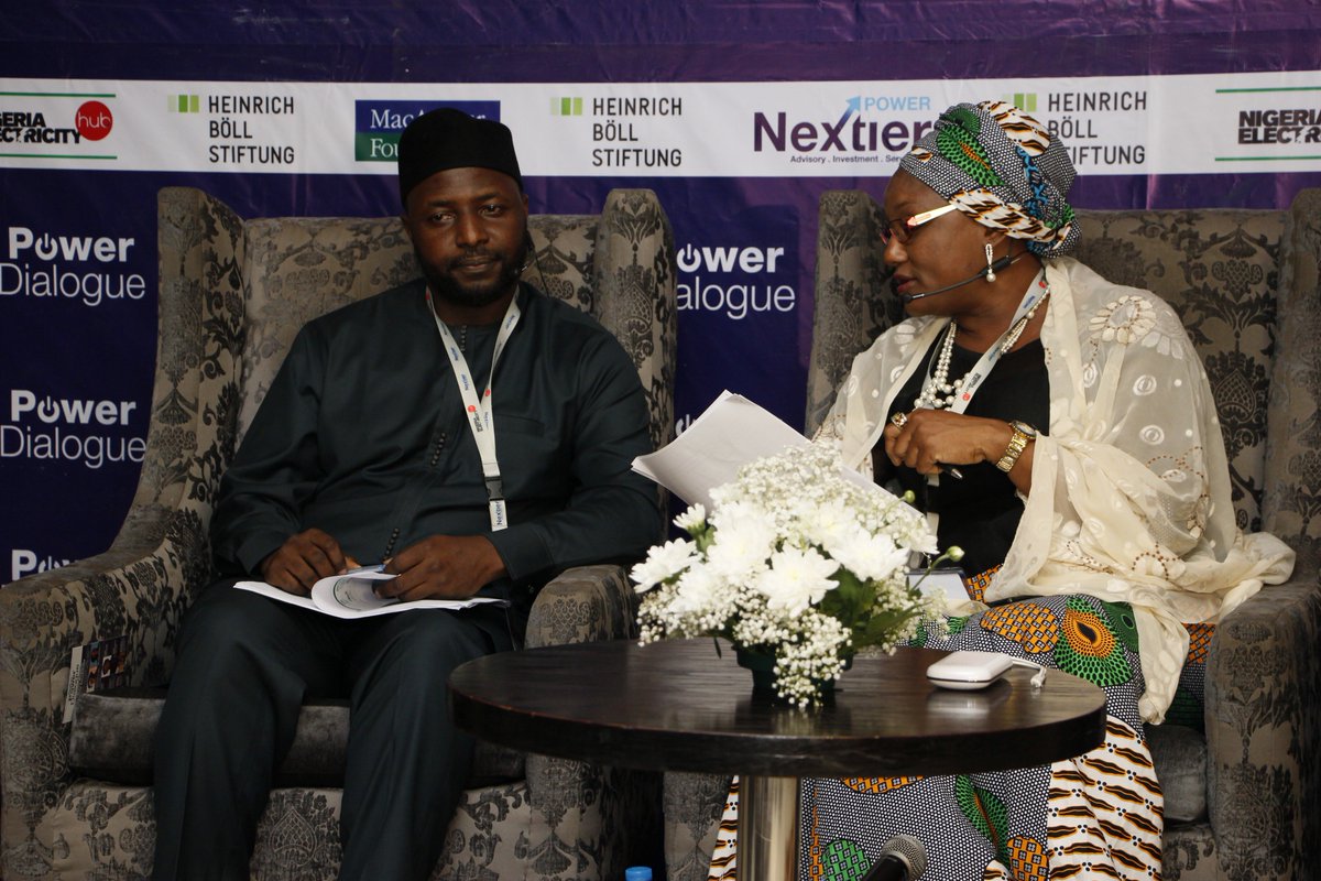 NextierPower's tweet photo. Habiba at the September Nextier Power Dialogue Session.
Habiba Ali is the managing director and CEO of Sosai Renewable Energies Company, one of the largest distributors of renewable energy in Nigeria
#RenewableEnergy #NextierPower #Dialogue #Nigeria #Africa #Abuja #electricity https://t.co/iG60DxLZNO