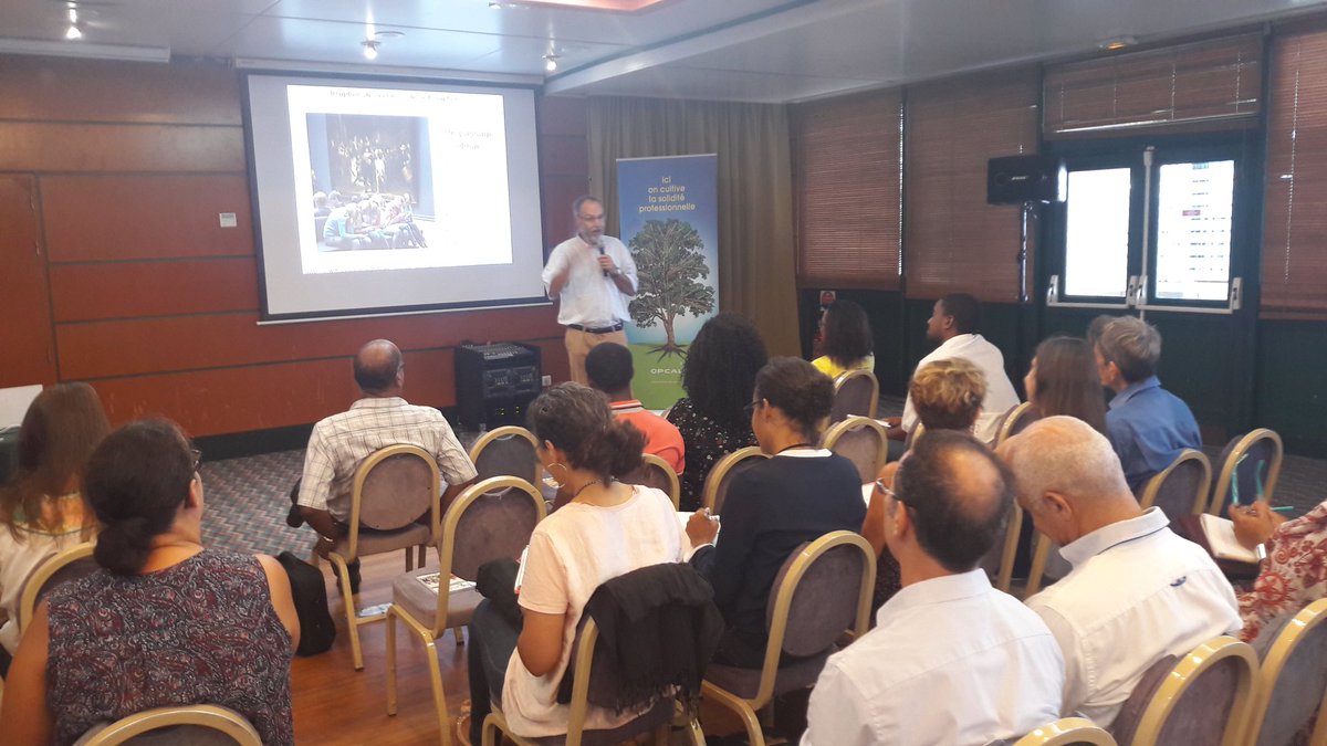 MarcelinOlivier's tweet photo. Seconde journée conf deb + #explorcamp "Bonnes pratiques de la digitalisation de l'offre de #formation en #Martinique" @Opcalia #jeanvds #fpspp #foad #afest #innovation https://t.co/saI9RJlw5V