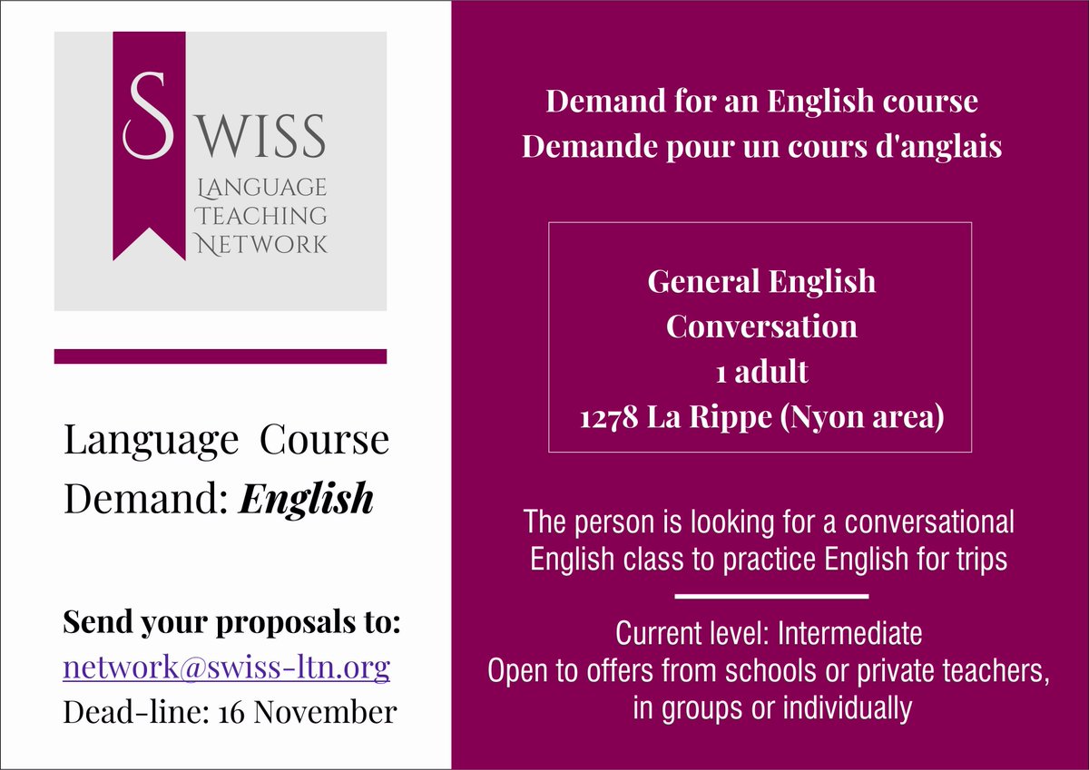 SwissLTN's tweet photo. A new demand has just come over for Nyon area https://t.co/5iG0TrdaZF