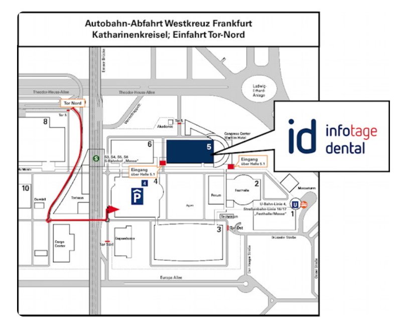 Die #infotagedental #frankfurt morgen in der Messehalle 5, Eingang Ludwig-Erhard-Anlage, links neben dem Congress Center. Alle Infos in unserem Lageplan: https://t.co/kBBKzkuRFm #ichbinsodental https://t.co/atq1bZpy75