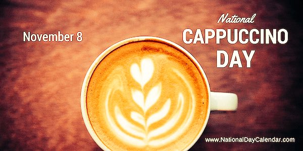 spongeworthy247's tweet photo. y0 #DBids it’s national cappuccino day. U get that refill yet from @Starbucks? We will talk later. Just remember we all still like you a latte ☕️😂@davebiddle #NationalCappuccinoDay https://t.co/a9tJ0avIGf