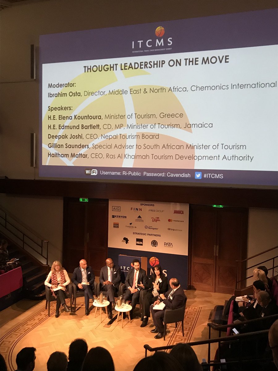 cookieshradha's tweet photo. The World Tourism leaders who have brought their countries back from crisis situations gather together to share their experiences on how they Did It! Greece, Africa, Jamaica, Nepal #ITCMS @Dpakme @nepaltourismb https://t.co/Vo1bWli69L
