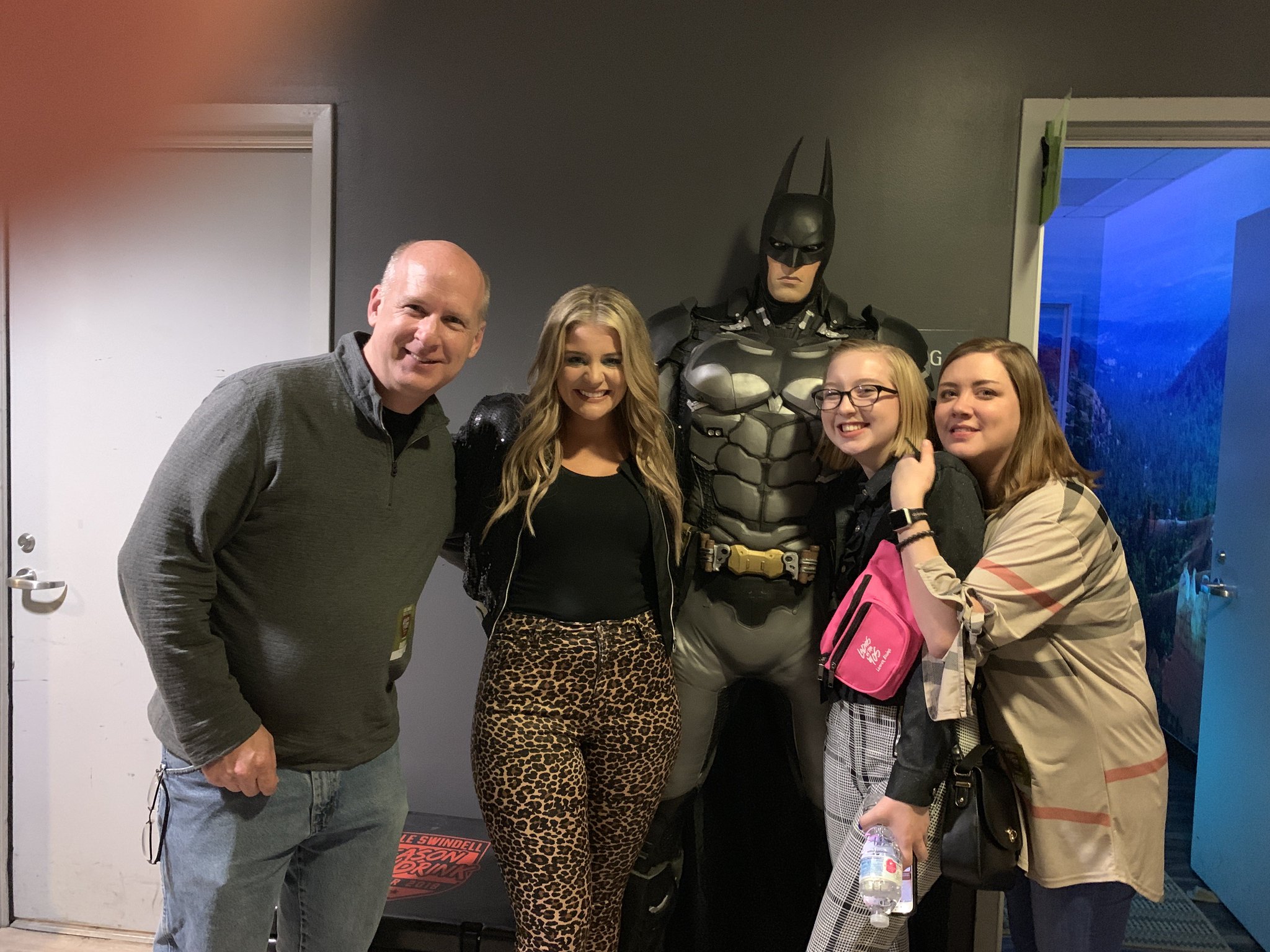 Hey - happy birthday from me, the family, and Batman! 