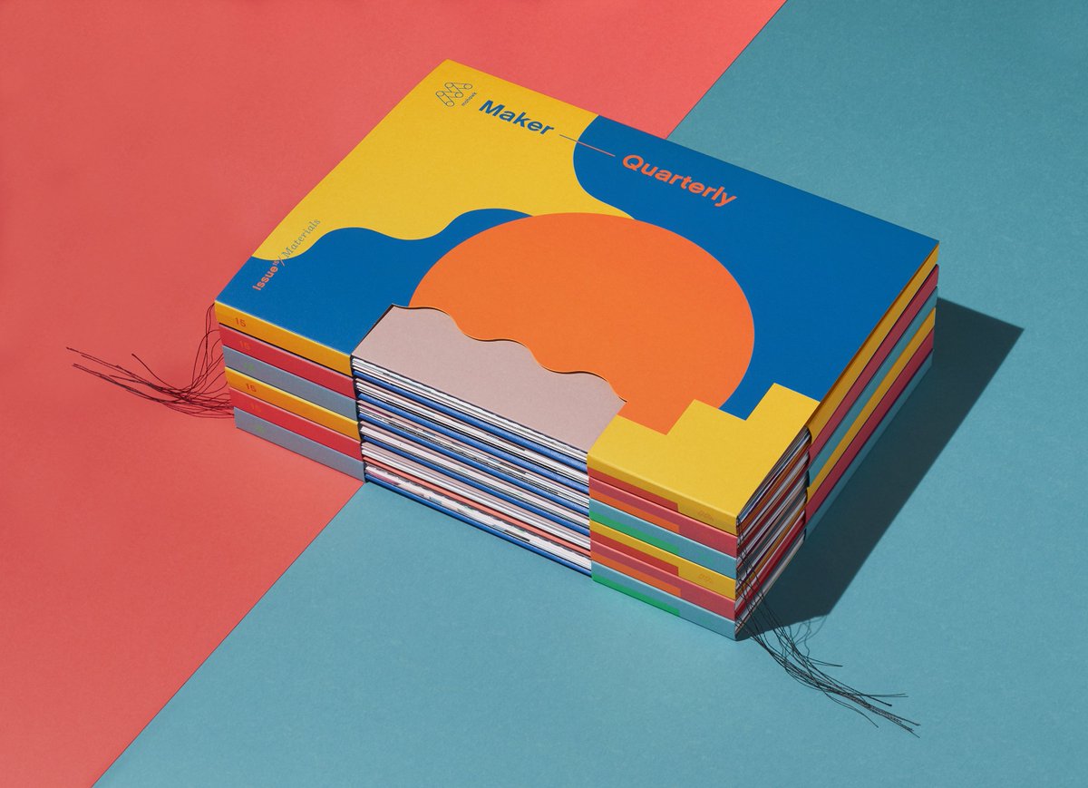 mohawkpaper's tweet image. A glimpse of what’s inside Issue No. 15 of the Mohawk Maker Quarterly. 👀

bit.ly/2yBgtD9

#WhatWillYouMakeToday? #MohawkMakerQuarterly #MakerQuarterly #Paper #ColoredPaper #Release #Launch #Inspiration #Design #Materials