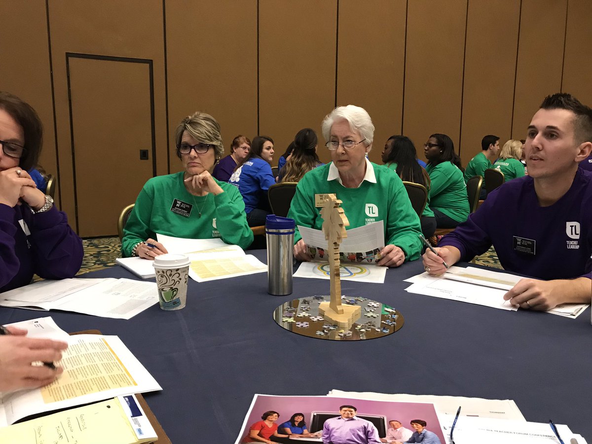 CycProducer's tweet photo. Jenna shares what all of us felt when we were selected a DTOY -who me? Here we are working on being a teacher leader! #scteachers https://t.co/OiJ151sY7n
