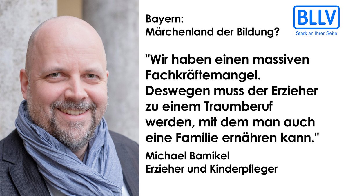 Ist #Bayern ein Märchenland der #Bildung? Der BLLV hat den Realitäts-Check mit Experten aus ganz Bayern gemacht: bllv.de/vollstaendiger…