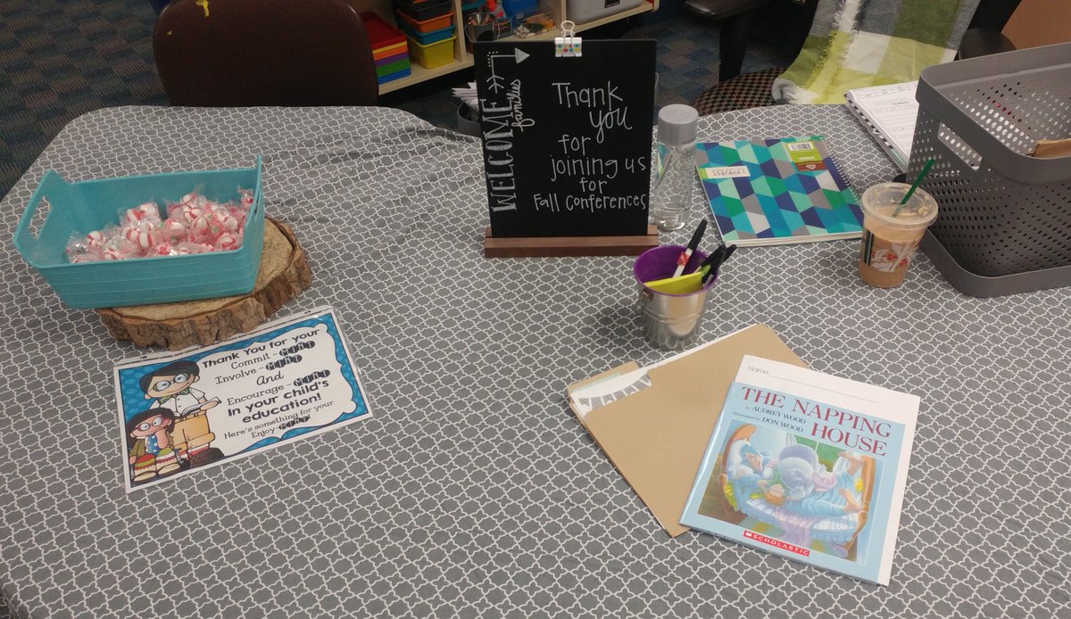 MrsAngieTusa's tweet photo. Looking forward to visiting with our families today! #fallconferences @191CommunityEd @191_ECP @HiddenValley191 @Kristin04942682 https://t.co/ahH8EHacsq