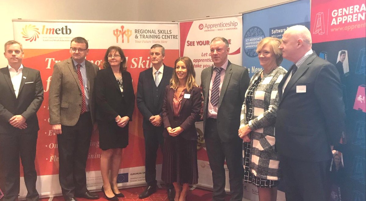 FastrackintoIT's tweet photo. Launching the Tech Apprenticeships in Dundalk this morning, what a turn out! Great to see such enthusiasm for this new and exciting programme #GenerationApprenticeship #DiscoverYourTalent https://t.co/2782Hv7Ab4
