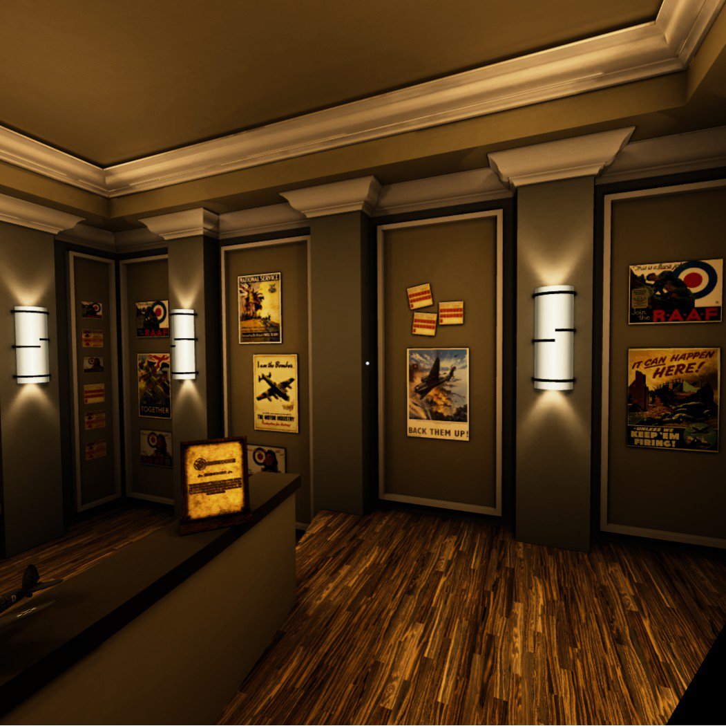 steve_bambury's tweet photo. Tested out Air Raid Over Britain #VR from @badrhinogames this evening. A nice little slice of living history complete with hidden artefacts and some authentic audio. Will be using with @JESSjumeirahYR6 students in a couple of weeks alongside @timelooper #ARVRiNEDU #HTCVive https://t.co/u7GYAyMytE