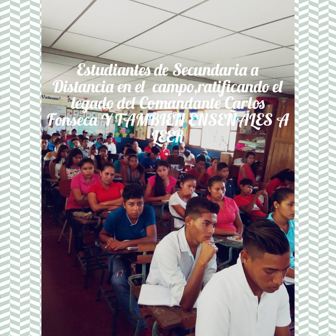 LucyMerlo7's tweet photo. *#EnVictoriasEducativas*
*#YTambienEnseñenlesALeer*La matrícula a tiempo ,garantiza un aprendizaje significativo.@minednicaragua https://t.co/uSgsN9NHXc