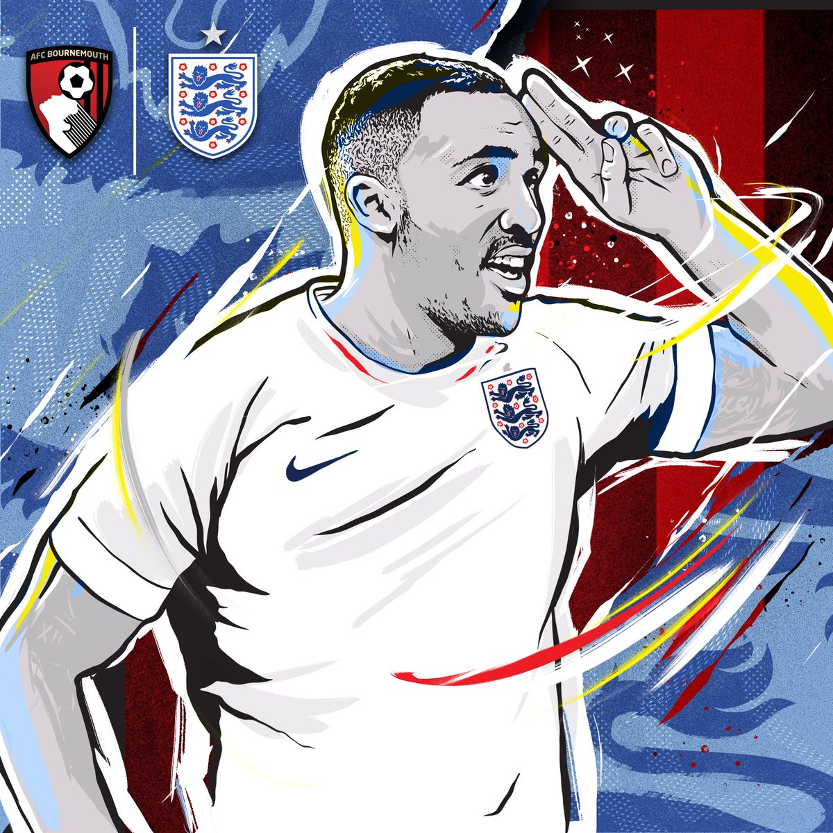 A huge honour to be announced in the @england squad today!! Days like this just prove that no matter what obstacles you face in life, you can always bounce back and more!! 💪🏾🦁🏴󠁧󠁢󠁥󠁮󠁧󠁿