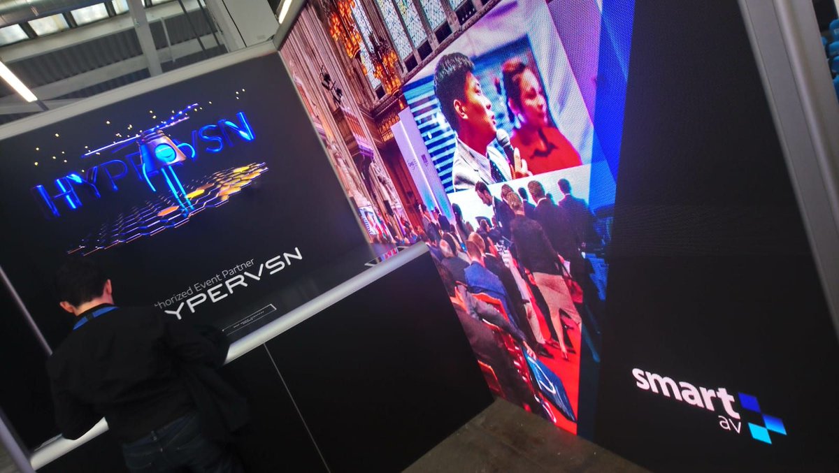 4WallEurope's tweet photo. #ETL18 - that’s a wrap. Our stand had #morethanLED featuring #HYPERVSN, Aluvision LED tiles and our very own capacitive touch wall.
#eventtechlive #eventtechnology https://t.co/ppxHcqSd7N