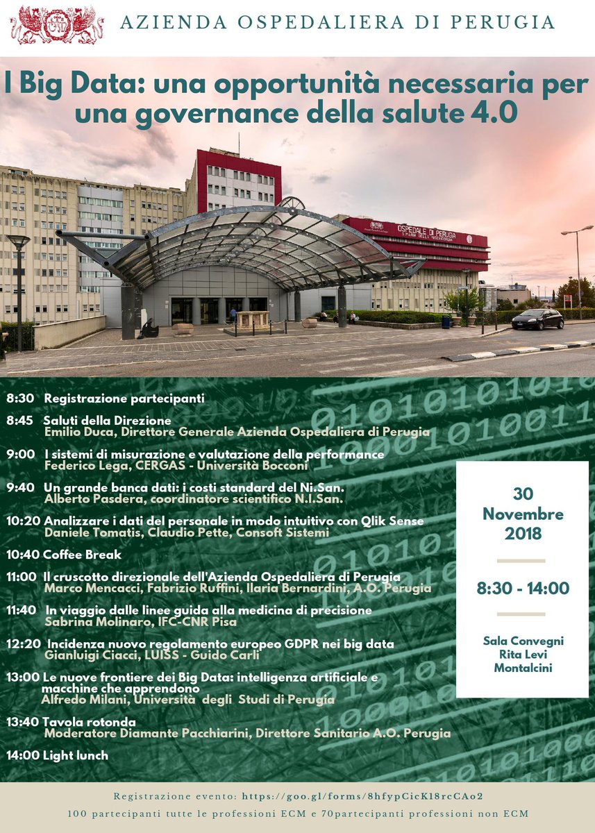 Fabrizio Ruffini 🇪🇺 (@fabriz74) on Twitter photo Big data in <a href="/ospedaleperugia/">Ospedale di Perugia</a> 30 novembre 2018-save the date <a href="/marcomencacci/">Marco Mencacci</a> <a href="/ilaberna/">Ilaria Bernardini</a> <a href="/carnio70/">Gabriella Carnio</a> <a href="/daniele_torroni/">daniele.torroni</a> <a href="/martuli75/">Marta Sargeni</a> @mariottifran <a href="/fgiusepp/">Fortunati Giuseppe</a> <a href="/suxsonica/">Sonia Montegiove</a> <a href="/ggiombolini/">Gianni Giombolini</a> <a href="/DeRebotti/">Francesco De Rebotti</a> <a href="/Stefabranco/">Stefano Brancorsini</a> #BigData #cruscotto #MachineLearning #innovazione #sanità #cittadinoalcentro Big data in <a href="/ospedaleperugia/">Ospedale di Perugia</a> 30 novembre 2018-save the date <a href="/marcomencacci/">Marco Mencacci</a> <a href="/ilaberna/">Ilaria Bernardini</a> <a href="/carnio70/">Gabriella Carnio</a> <a href="/daniele_torroni/">daniele.torroni</a> <a href="/martuli75/">Marta Sargeni</a> @mariottifran <a href="/fgiusepp/">Fortunati Giuseppe</a> <a href="/suxsonica/">Sonia Montegiove</a> <a href="/ggiombolini/">Gianni Giombolini</a> <a href="/DeRebotti/">Francesco De Rebotti</a> <a href="/Stefabranco/">Stefano Brancorsini</a> #BigData #cruscotto #MachineLearning #innovazione #sanità #cittadinoalcentro
