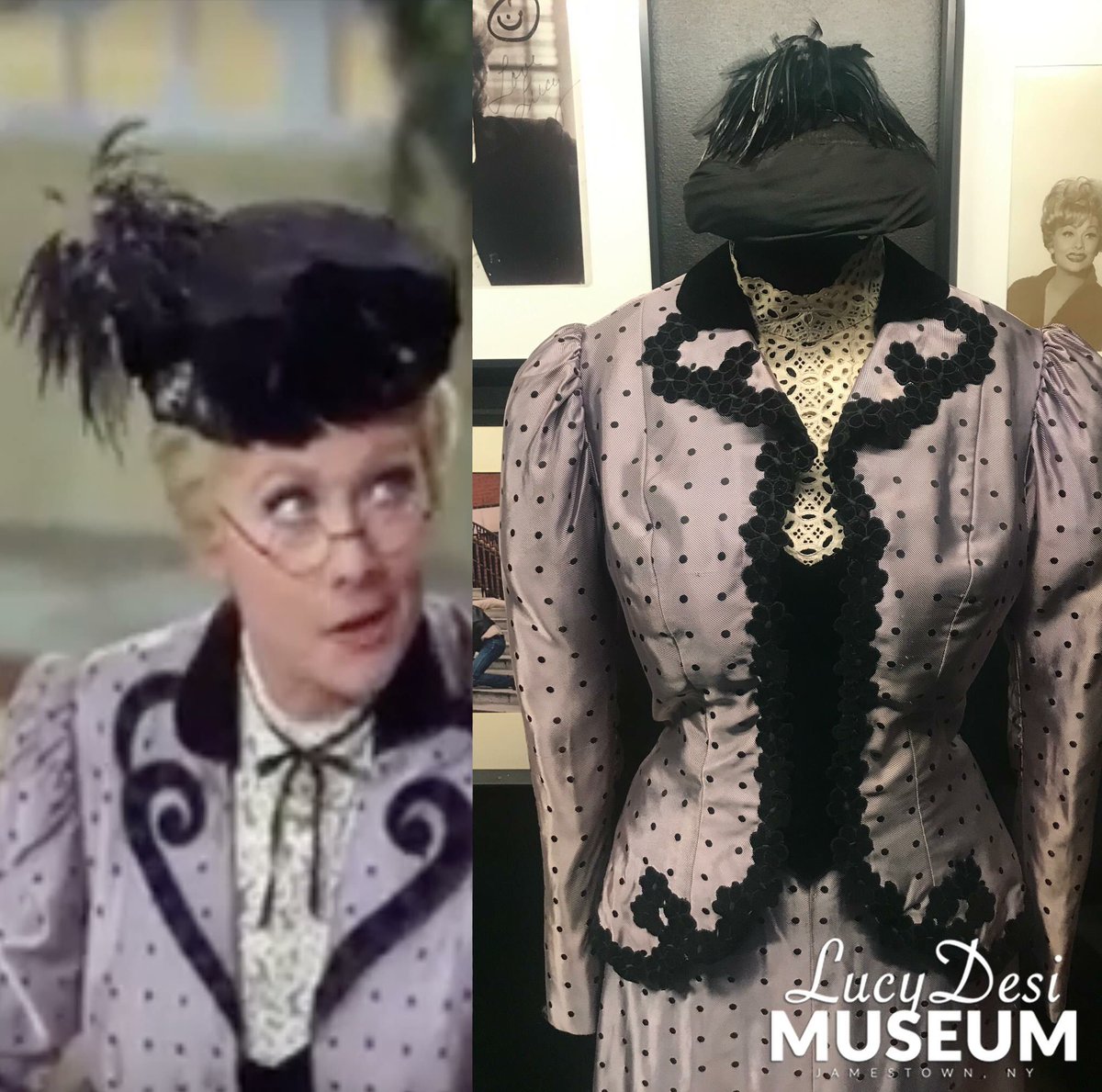 Lucy Desi Museum Sur Twitter Onthisday Lucille Ball Wore This