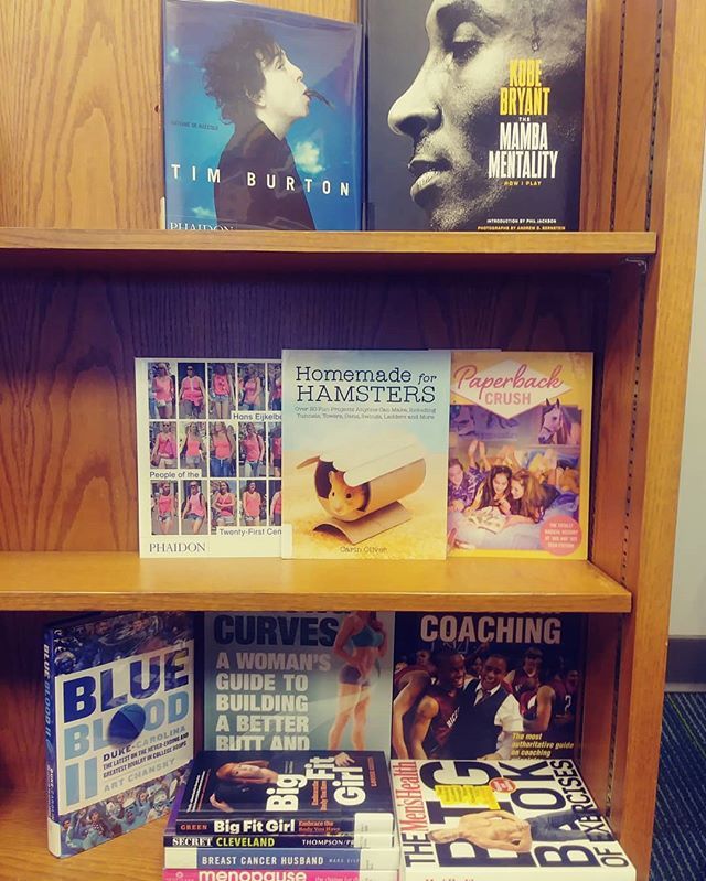 crcpl's tweet photo. We have gotten a bunch of really fun non-fiction books lately. Something for everyone. Here are just a few at the #NorthsideBranchLibrary. Come browse thru them! 📚 #CRCPL #NewBooks #Nonfiction #TimBurton #KobeBryant https://t.co/GQoSa3Kiqx https://t.co/86yVjfXKoB