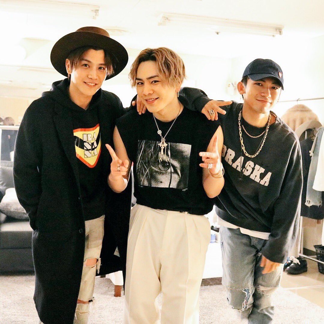 仲良し💖臣くん嬉しそう‼️ #三代目J_Soul_Brothers #HIROOMITOSAKA