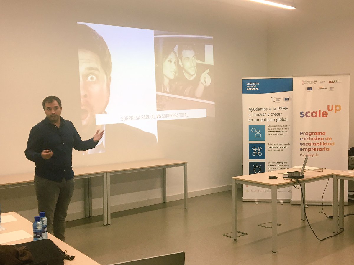 Llegamos al final de los #pitches con <a href="/miguegilmarti/">Migue</a> CEO de <a href="/uncovercity/">Uncovercity</a>, destaca la llegada a #Madrid de la experiencia gastronómica sorpresa #uncovercity #scaleupvlc #EENCanHelp <a href="/seimedcv/">EEN_SEIMED</a> <a href="/EEN_EU/">Enterprise Europe Network 🇪🇺</a> <a href="/EEN_spain/">EEN Spain</a>  <a href="/GVAivace/">IVACE+i</a> <a href="/ceeivalencia/">CEEI Valencia</a> <a href="/emprenemjunts/">Emprenemjunts</a>