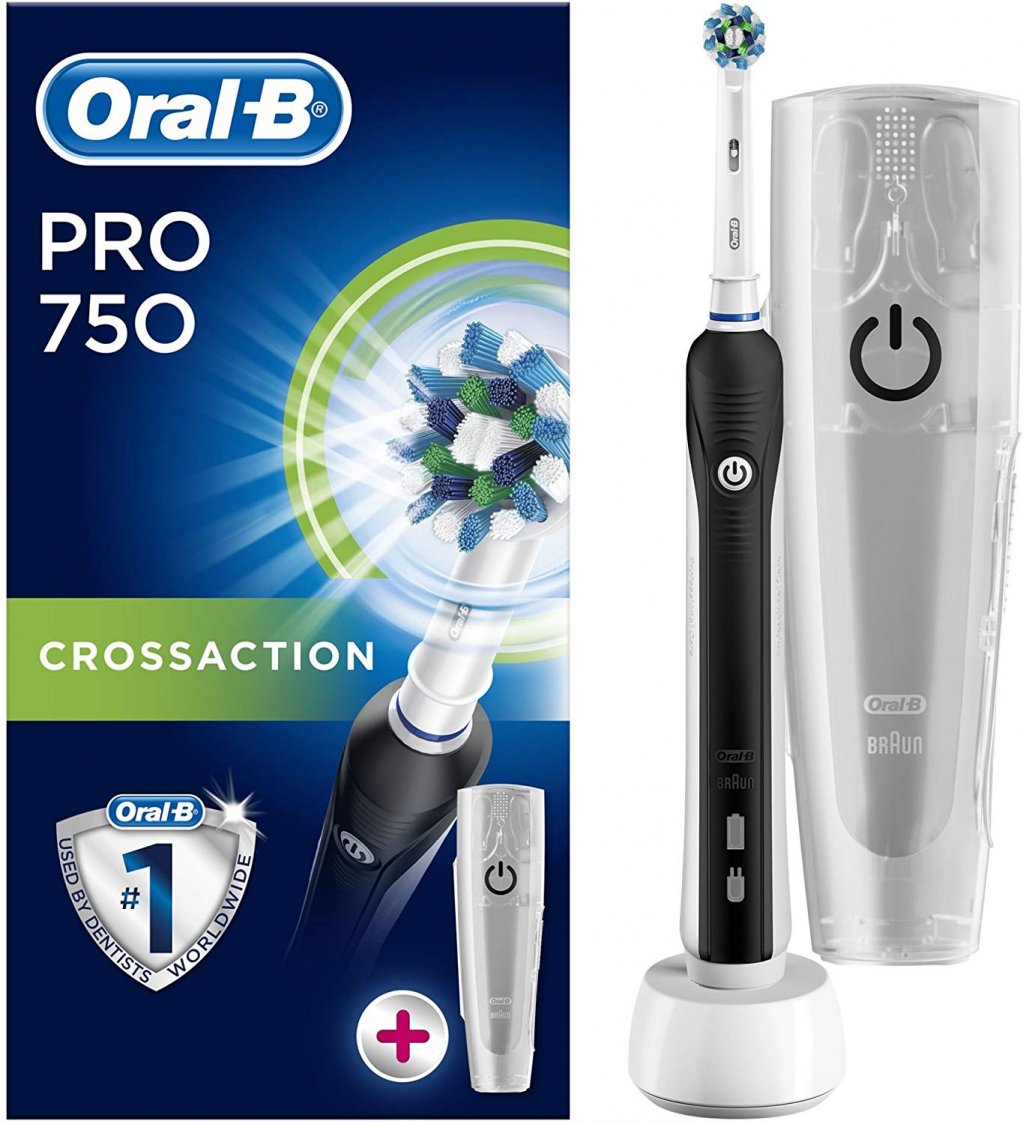 OfferteToste's tweet image. 💧 #Oral-B Pro 750 #Crossaction #Spazzolino Elettrico Ricaricabile (Bonus Pack)

💰 A soli 35€ (Anziché 55€) ‼️

👉 amzn.to/2No3Gs4
