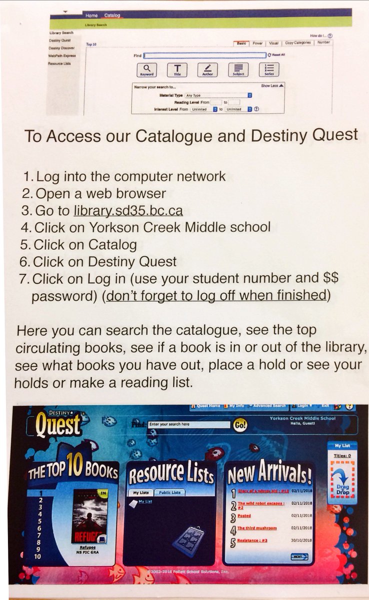 YCMS Library tweet media