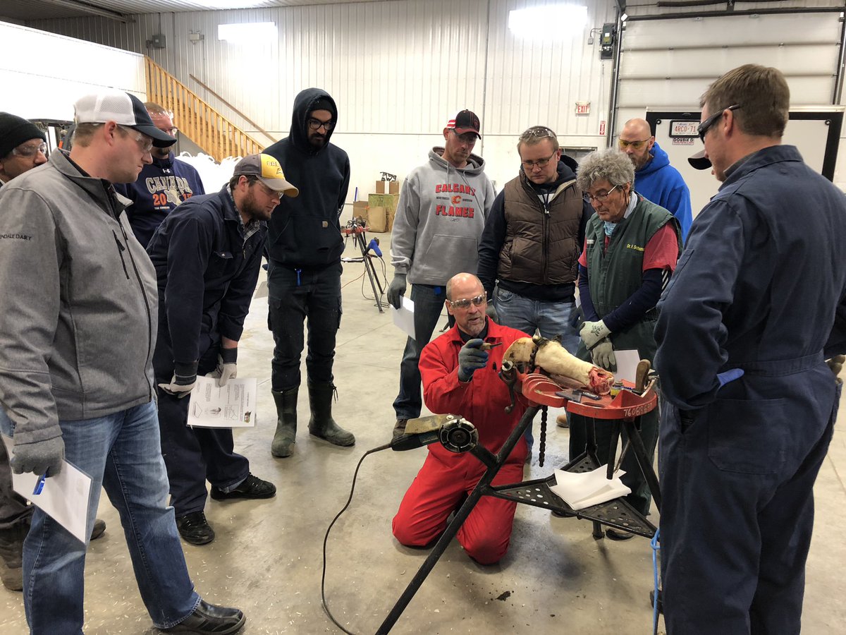 kcejay's tweet image. Had a great hoof trimming course and seminar in Warman, SK with @NutrisourceInc and the Western Canadian Certified Hoof Trimmers Association! #hoofhealth #Hooftrimming #happycows #morethanjustfeed
