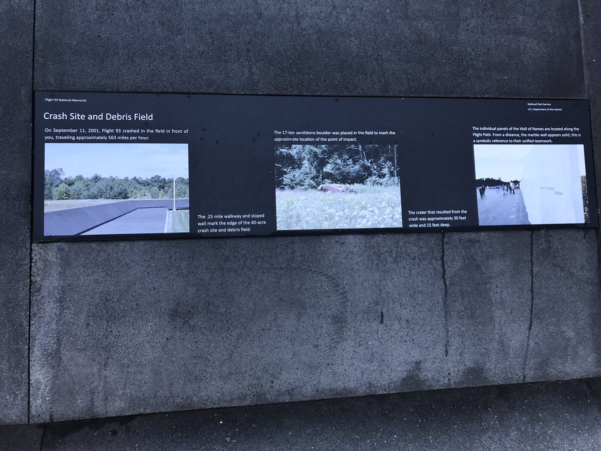 bus6to's tweet image. Flight93 Memorial. #CMSDC