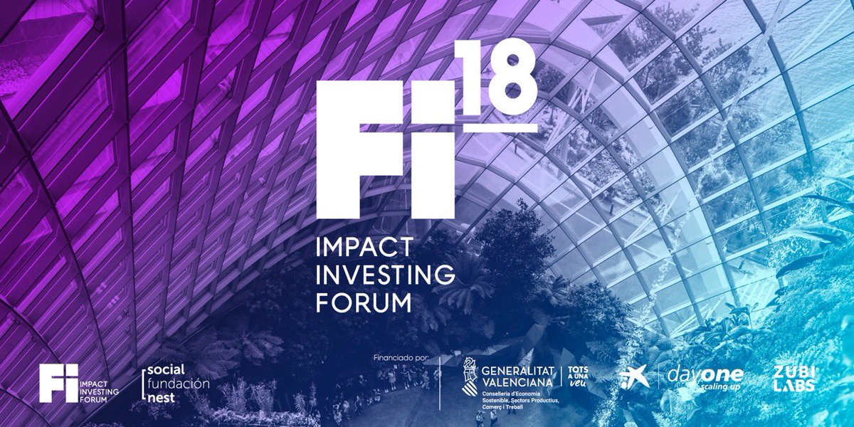 socialnest_org's tweet photo. ¿Ya te has enterado? En el marco de la @vlcstartupweek se celebra el Impact Investing Forum #Fi18 el 13 de noviembre en @palaualameda https://t.co/7QYoWK7YPn