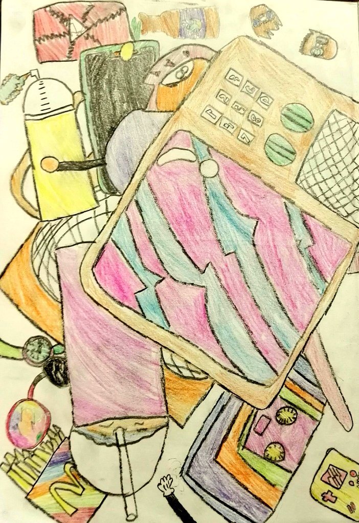 TrinityArtPhoto's tweet image. Year 8 homework this week has been super impressive! #popart #everydayobjects #art #trinitytalent