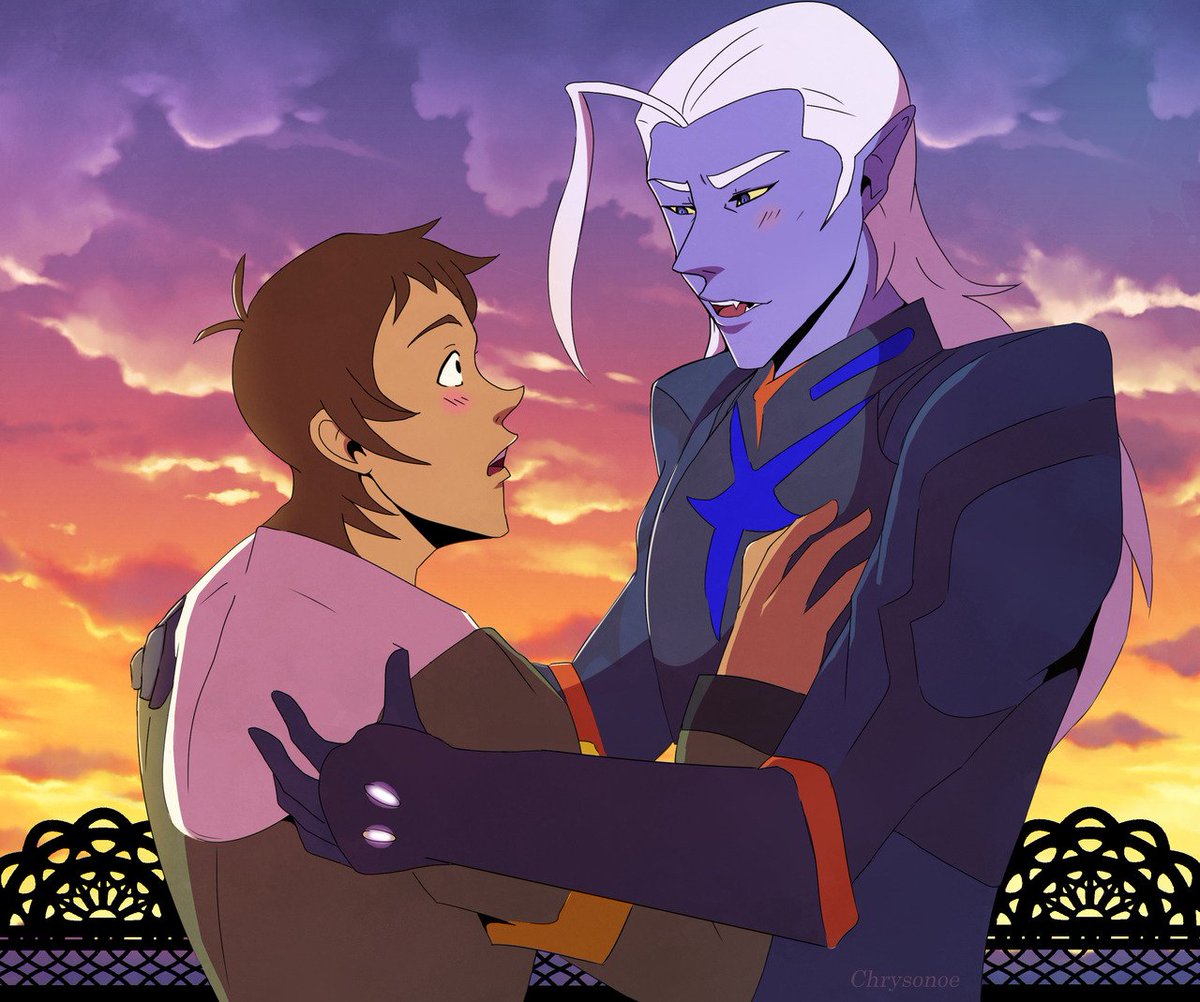 Secret meeting. pic.twitter.com/KXZxqeyC4n. #lance. #lotor. 