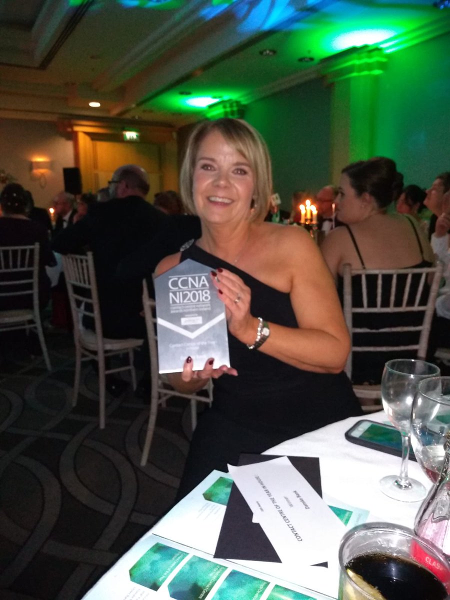 Our Customer Direct team have won contact centre of the year award <a href="/CCNNIre/">Contact Centre Network NI (CCNNI)</a> #CCNNIAwards