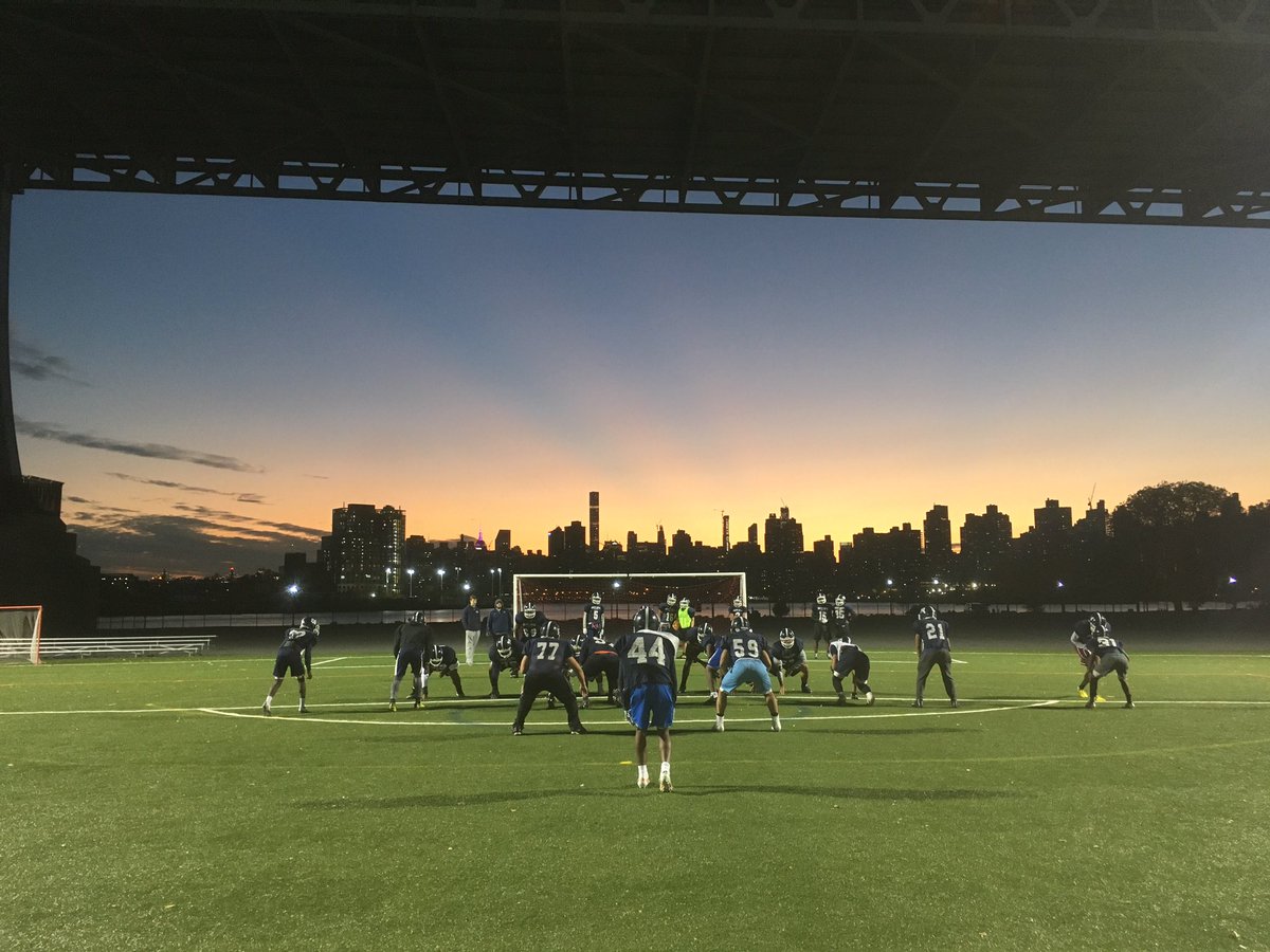 <a href="/KIPPNYC/">KIPP NYC</a> Football practice under the lights with a view. @dvilleg1 <a href="/pwobyrne/">Peter O'Byrne</a>