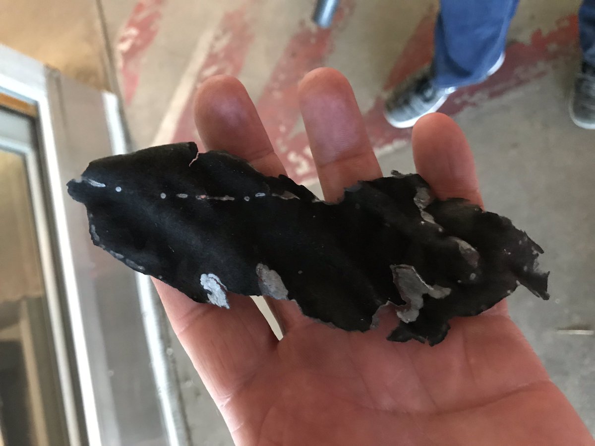 #campfire ash dropping in Chico.  8 miles away.