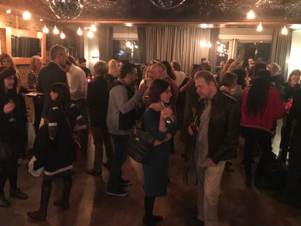 elliot_grove's tweet photo. Thrilled to be a part of tonightβs launch @collab_writers at the impressive β¦@CenturySohoβ© tonight! - the view from the stage https://t.co/CKUBqgBCHf