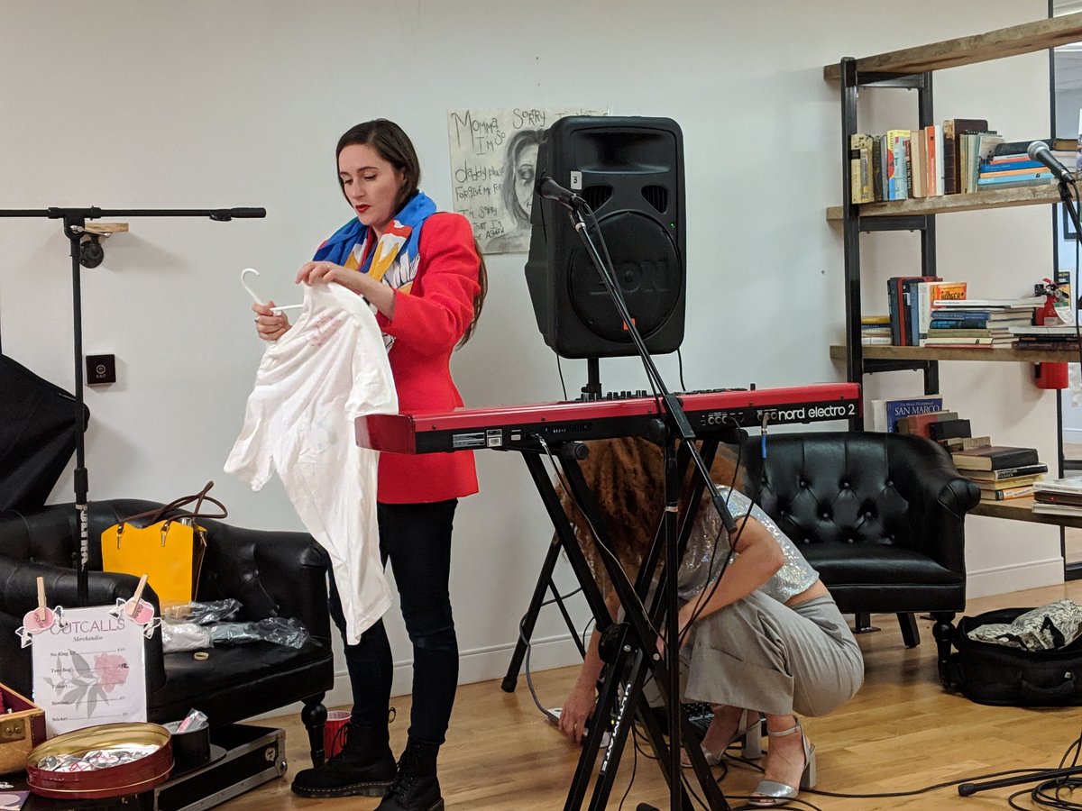 tappnetwork's tweet image. .@outcallsband has arrived! #DEWITech #InWilm #WomenInMusic