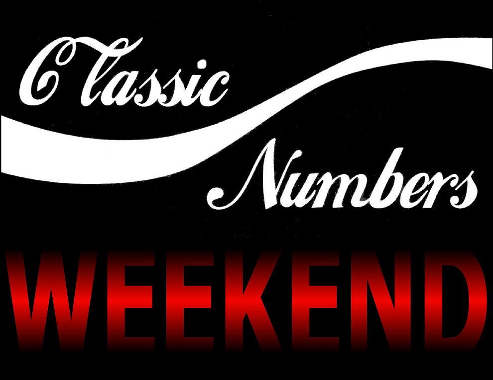 Numbers_Houston's tweet image. #classicnumbers WEEKEND!