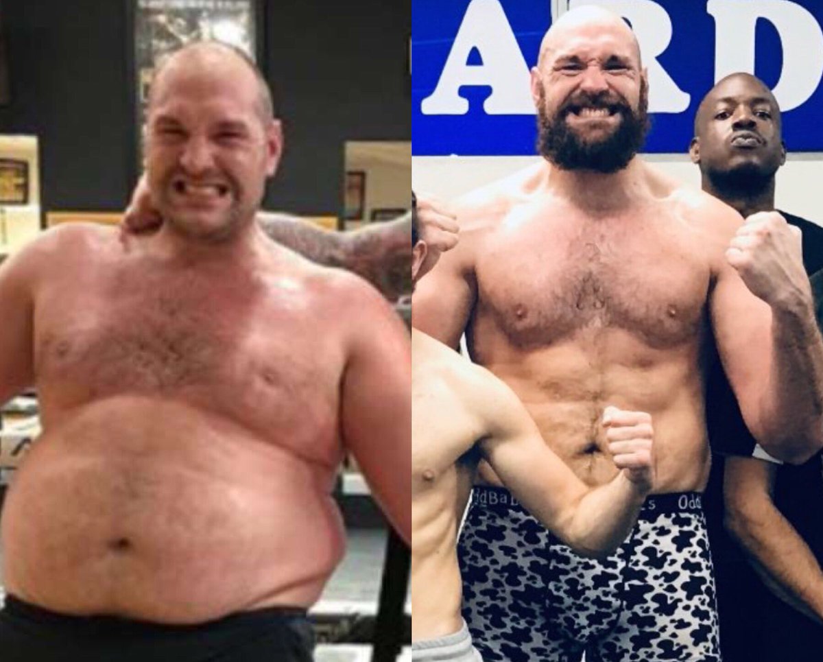 The Insane Weight Transformation Of Tyson Fury Revealed In These