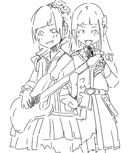 Re:birth dayの時のリサねぇの肩に手置きながら歌う友希那さん
#Roselia 
#Vier 