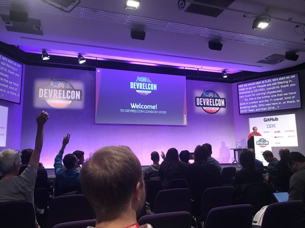 AmyKateNicho's tweet image. Brilliant day at #DevRelCon London! 😁👩🏼‍💻💡#devrellife