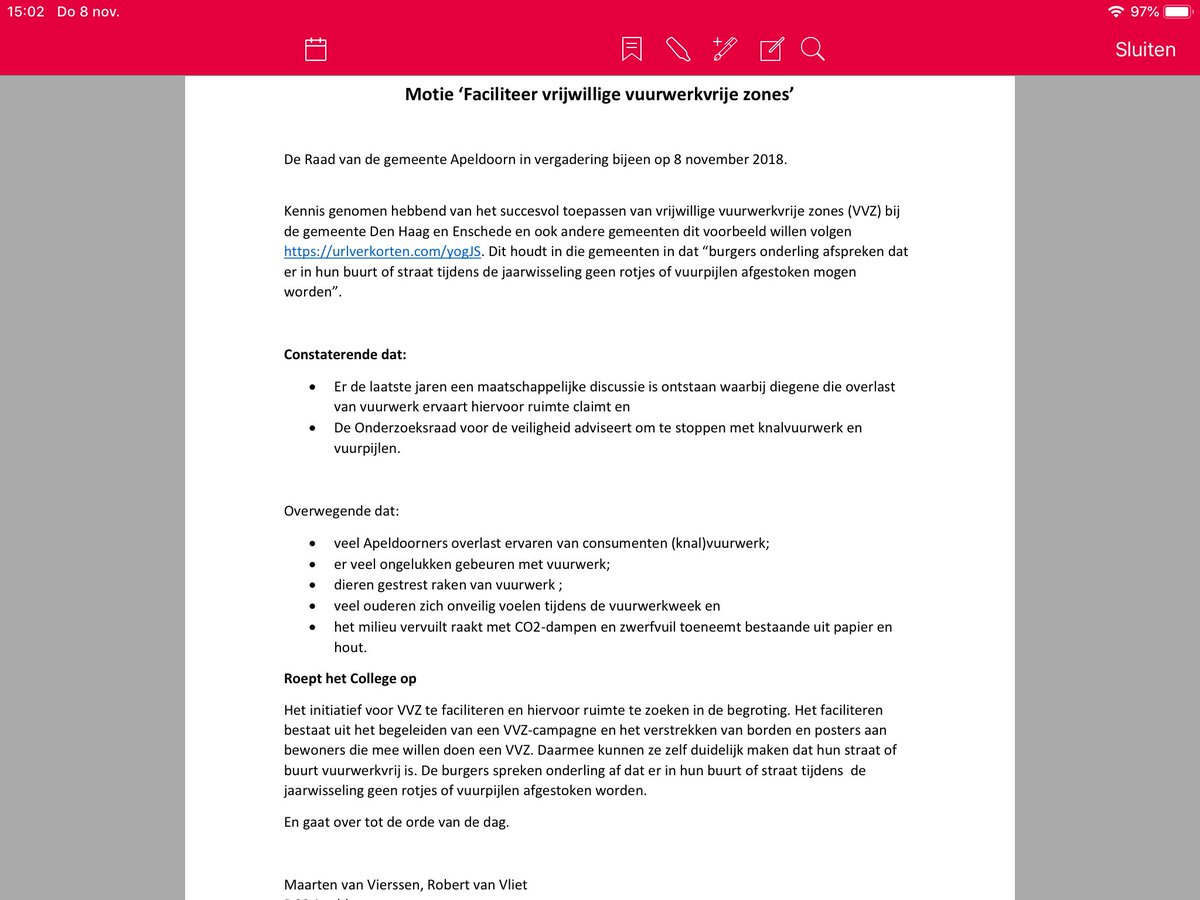 d66apeldoorn's tweet image. Na debat over D66-motie vrijwillige vuurwerkvrije zones door @raadapeldoorn stemmen 19 raadsleden voor en 20 tegen. Jammer, volgend jaar proberen we het opnieuw Dank aan @groenlinks055 @PvdA_Apeldoorn  @lokaalapeldoorn @PvdDApeldoorn @sgpapeldoorn voor de steun