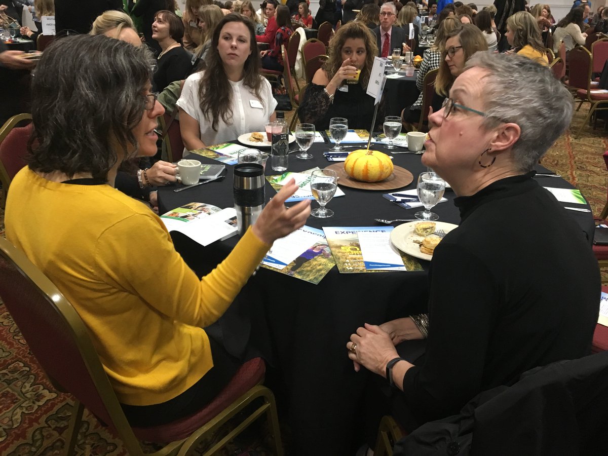 AVLChamber's tweet photo. Thanks to everyone who attended #avlwomanup this morning. Safe to say we were blown away--both by the accomplishments of women in our community + Rebecca Ryan's phenomenal keynote speech! 🎉🎉  #avlbiz #avlwomen https://t.co/J5qPp8wiQi