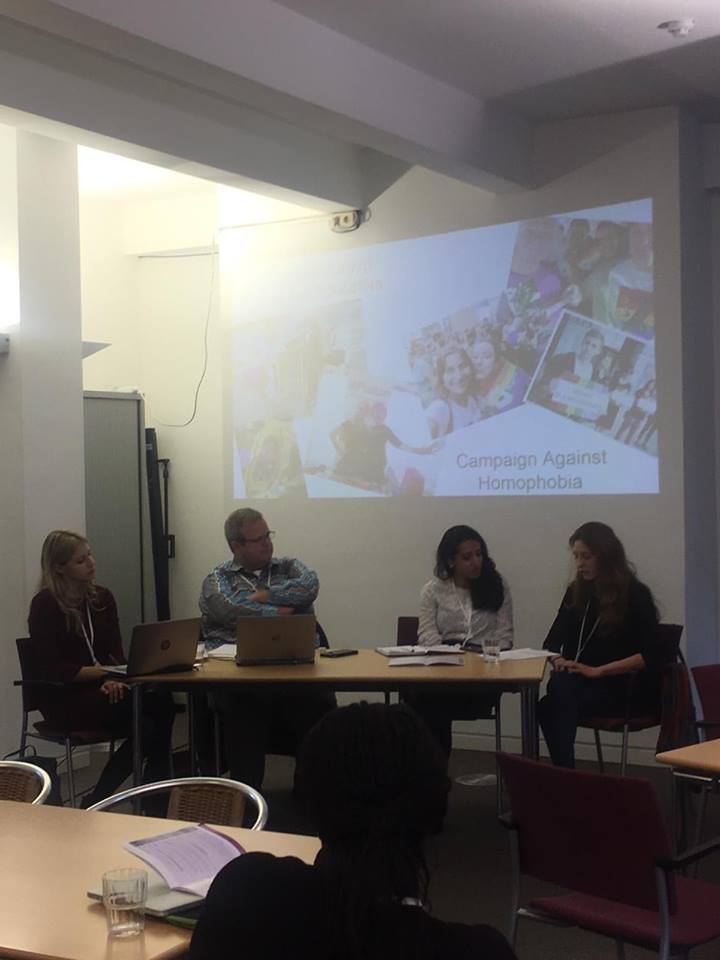 KPH_official's tweet photo. Dzisiaj Joanna Skonieczna reprezentowała @KPH_official  na 2018 Elevate Childrens Funders Group Annual Meeting #ECFG w Brukseli, gdzie brała udzał w panelu Gender Identity, Justice and Norms razem z @Swatee Deepak i Markiem @canavera https://t.co/5gLNxRweqC