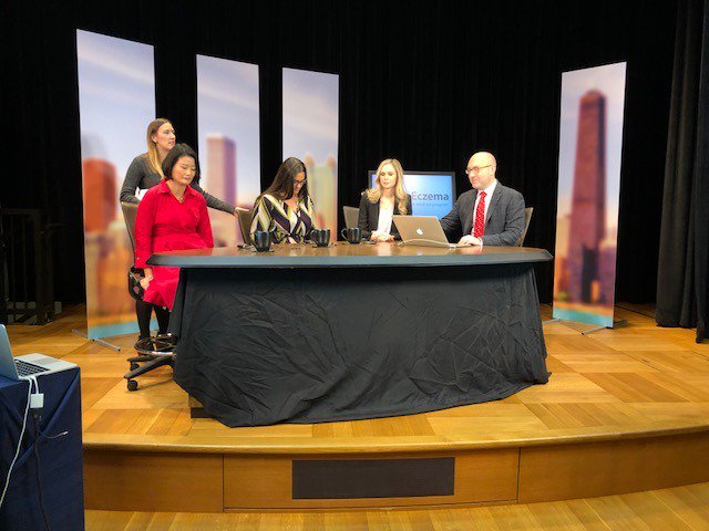 MedLiveEdu's tweet photo. Getting ready for our live educational program about #eczema with @AAFANational at 3pm ET! https://t.co/aCb2FHGuGk
