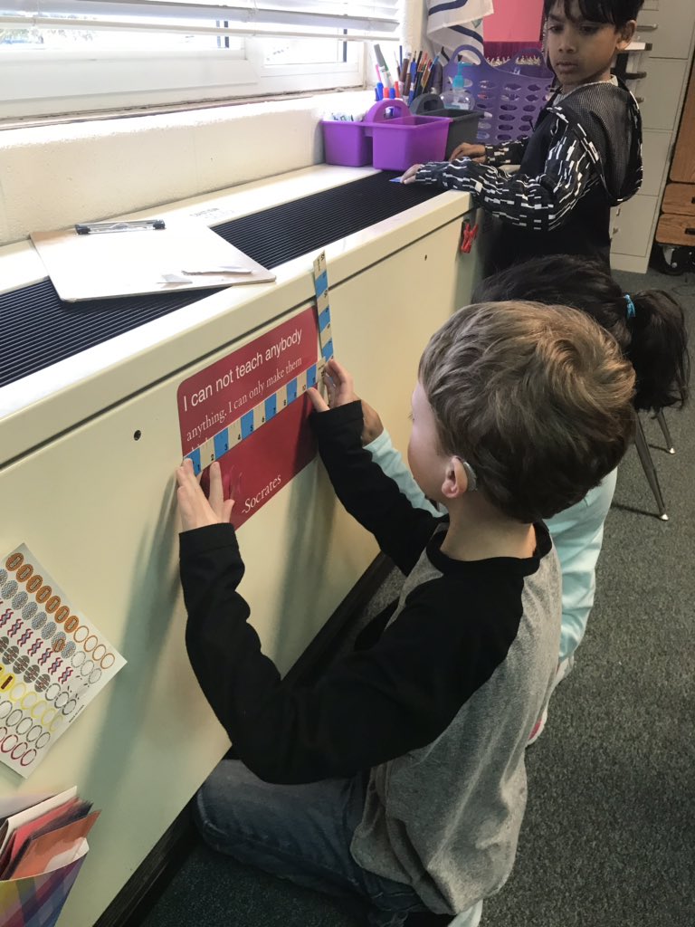 TeacherGant's tweet photo. Using a ruler for the first time. #nearestinch #canimeasureyou @colinpowelles https://t.co/7mMJwRaFxp