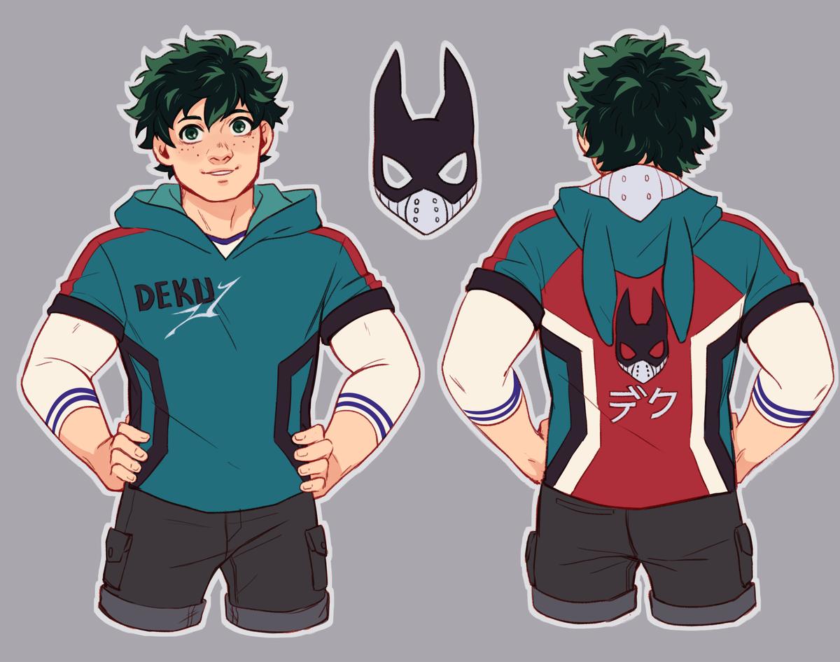 MHA outfit & patch references are done (finally) for Shinsou, Bakugou, ...