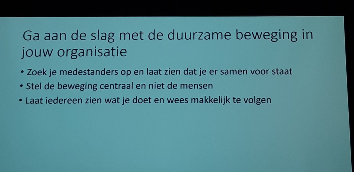 De oproep van <a href="/MeinkeS/">Meinke Schouten</a> om gewoon te starten of snel te volgen! #geenMVOzonderMVI @NEVI_NL <a href="/NEVIKringNW/">NEVI Kring NoordWest</a>