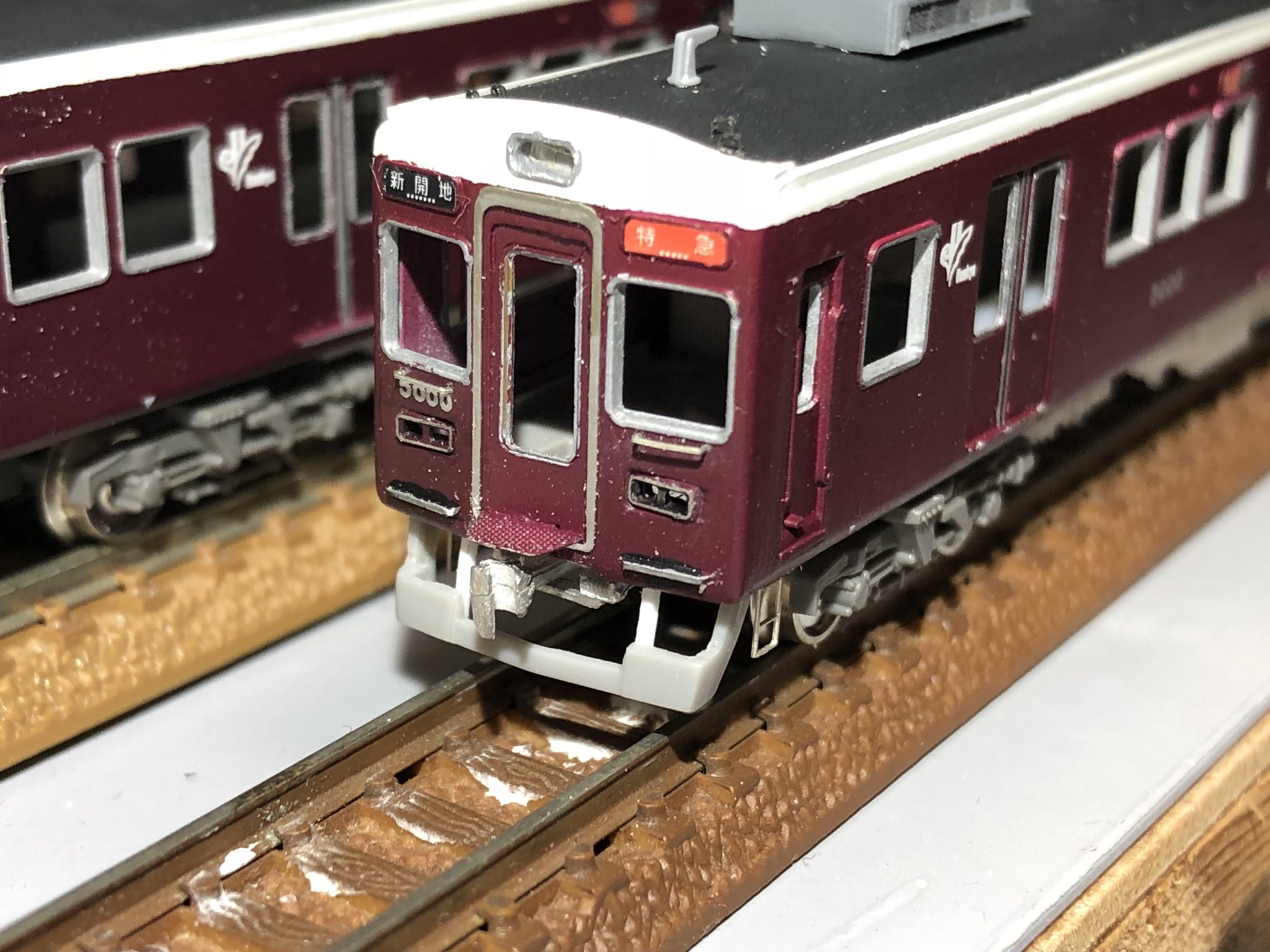 週末限定セール実施中 阪急電車 5000系 車内番号板｜Yahoo
