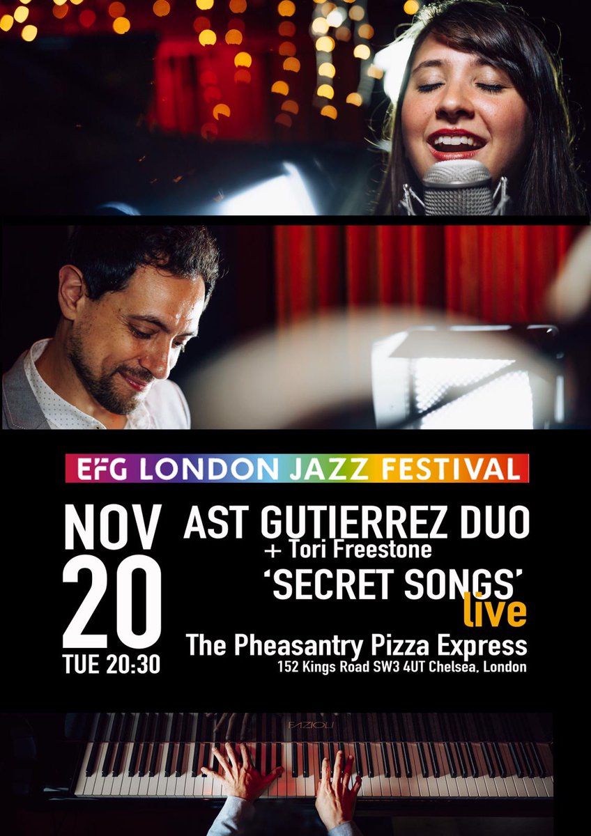 '(...) an act worthy of all the accolades they have attracted, delivering a performance that was enclosed, personal, and most importantly, unforgettable.' Akeem Balogun

Buy tickets for our LJF gig:
pizzaexpresslive.com/whats-on/astgu…
<a href="/pizzajazzclub/">PizzaExpress Live</a> <a href="/ToriFreestone/">Tori Freestone</a> <a href="/LondonJazz/">UK Jazz News</a> <a href="/LeedsMusic/">Music at Leeds Conservatoire</a>