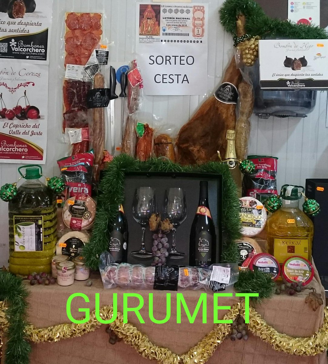 Dehesa Alburquerque (@dehesaalburque1) on Twitter photo Sorteamos una cesta Gourmet valorada en 500€. Por sólo 1,50€ se sortea la cesta el 22 de Diciembre en el sorteo de la ONCE. Sorteamos una cesta Gourmet valorada en 500€. Por sólo 1,50€ se sortea la cesta el 22 de Diciembre en el sorteo de la ONCE.