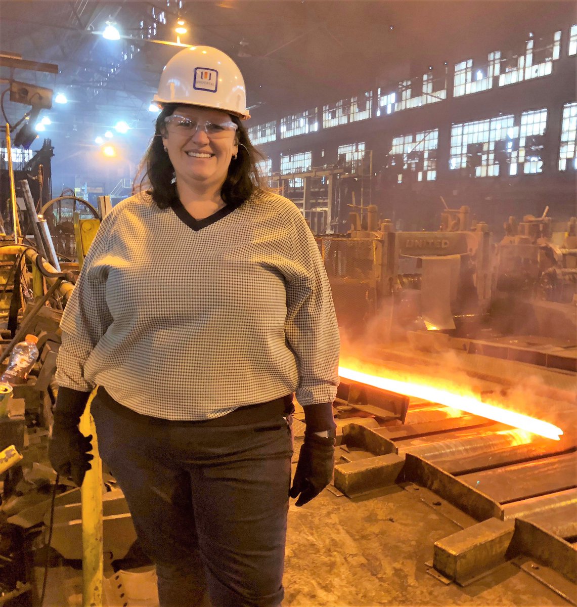 Alyssa Snider, CHRO, at the Round Mill - Dunkirk, NY plant