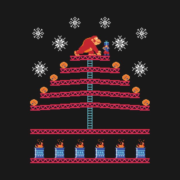 like__likes's tweet photo. Kongmas Tree Christmas  T-Shirt Design by RetroReview #donkeykong https://t.co/ROLDUVtv4O https://t.co/YuE7QtAimI